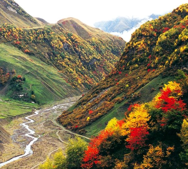 Kavkaz, Gruzínská vojenská cesta, Jan Rybář