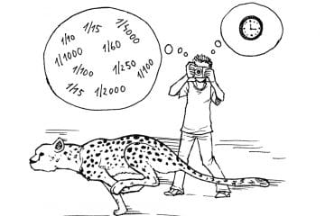 fotografování ISO a čas